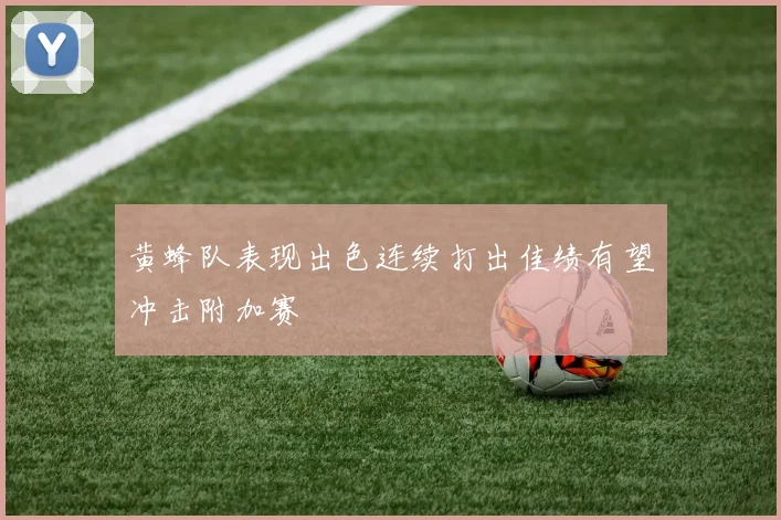 黄蜂队表现出色连续打出佳绩有望冲击附加赛